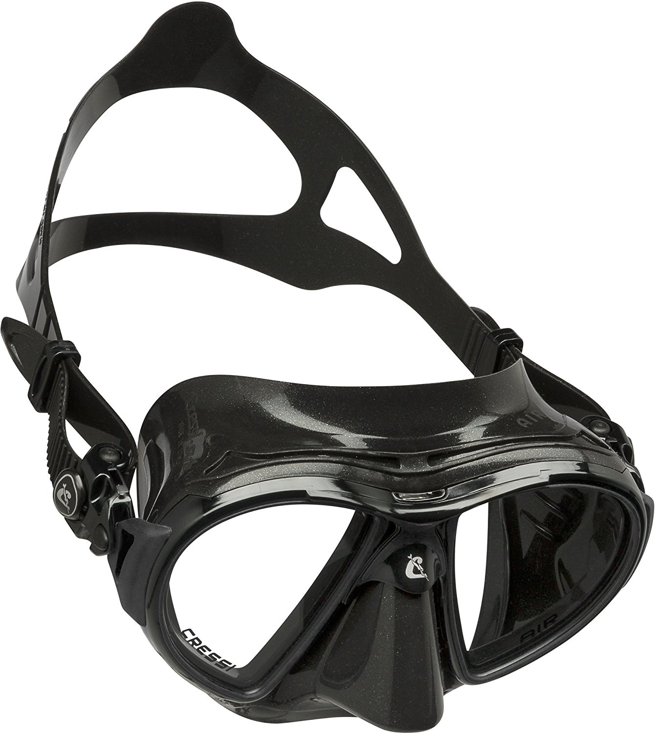 Cressi Air, máscara buceo, color negra