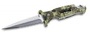 Cuchillo de pesca submarina - Sporasub - Dagger Black Shark