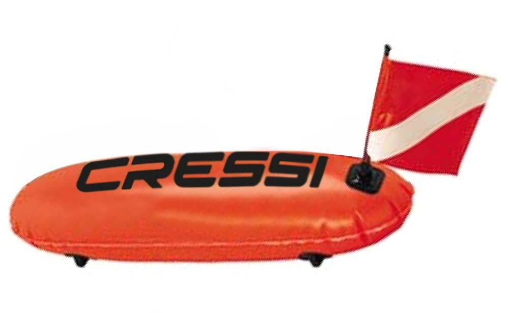 Boya torpedo de pesca submarina - Cressi - Torpedo Sport